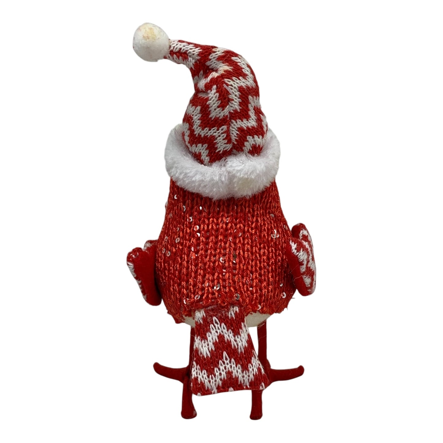 11040 - 9" KNIT RED SNOW BIRD |TBD|