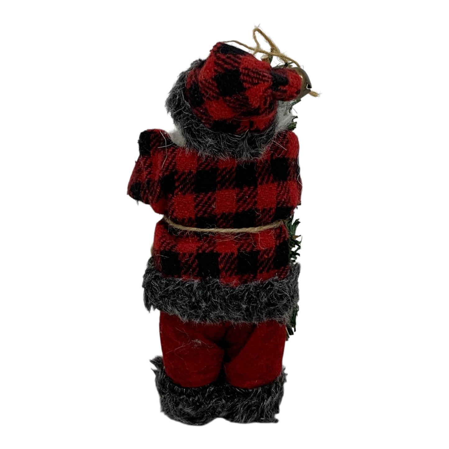 30359 - 7" Santa Red Plaid w Staff |Pod 2-2|