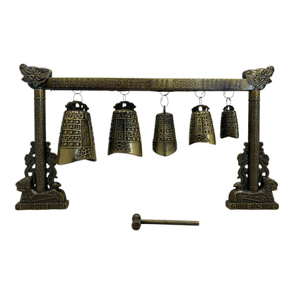 13461 - ANCIENT METAL Bell 7 Gong Dragon |13-26|
