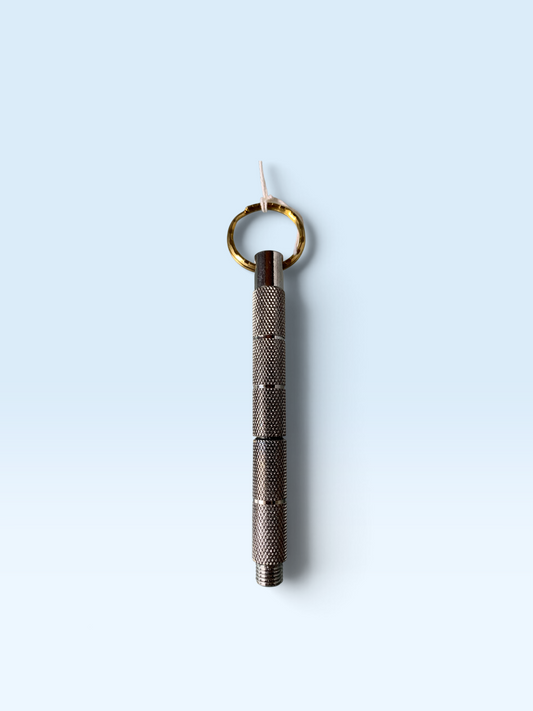 22994 - Set of two 5.5 inch Silver Kubaton |86|