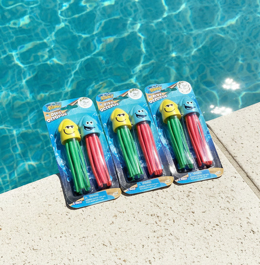 27448 - Set of Three 2-Pack Six Total Dive Octopus 5-Inch |TBD|
