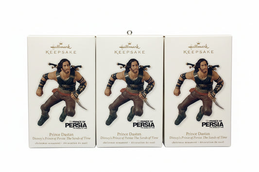 33723 - Prince of Persia Ornament Set of Three 5" |Pod 2-74 |