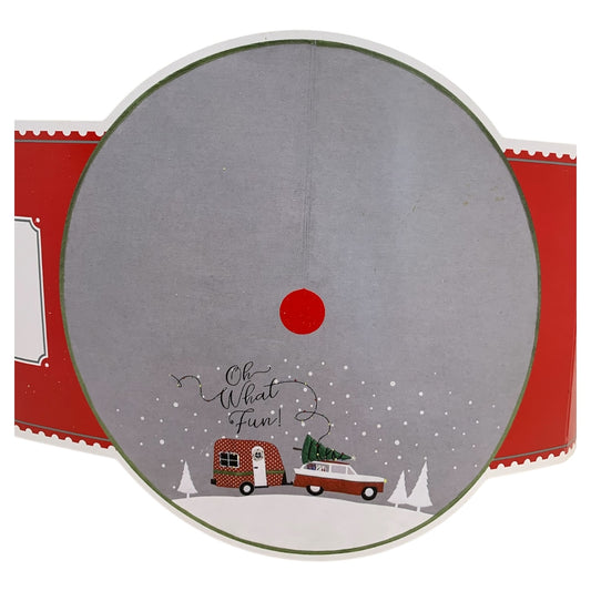 24174 - Oh What Fun 48" Tree Skirt |23-3|