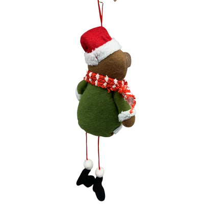20324 - Owl Plush Tree Ornament - |Pod 2-10|