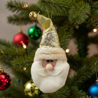 30802 - 10" Santa Plush Gold Hat |Pod 2-10|