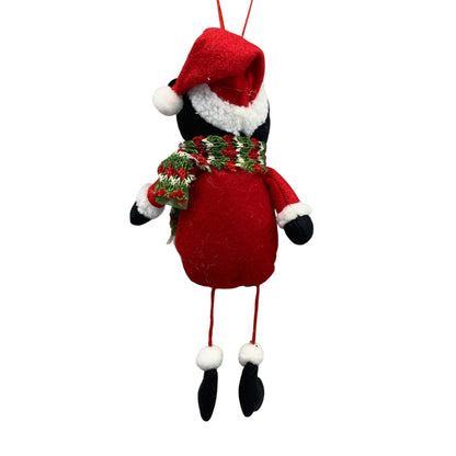 13863 - Boy Bear Plush Ornament - |Pod 2-10|