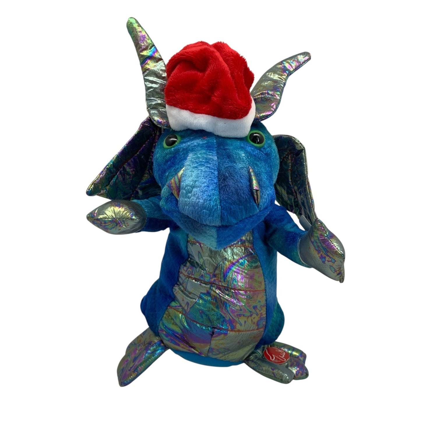 29830 - Animated Dragon 10" w Santa Hat - |Pod 2-2|