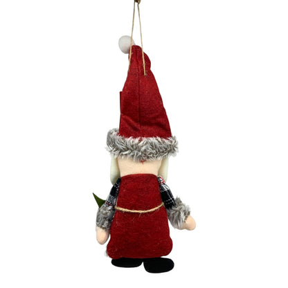 48420 - Santa Clause Plush Christmas Ornament |TBD|