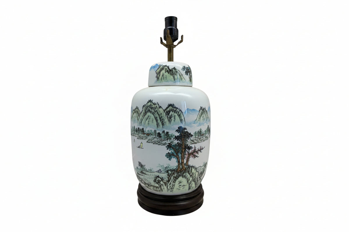 13879 - 16" White Lamp Base Scenery |TBD|