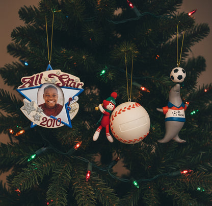 8781- Set of Three Sports Ornaments Hallmark Keepsake