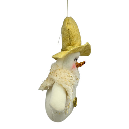 30801 - 6" Snowman Plush Gold Hat |Pod 2-10|
