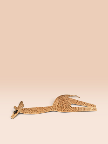 19334 - Hand Crafted 21" Rattan Giraffe |A-10|