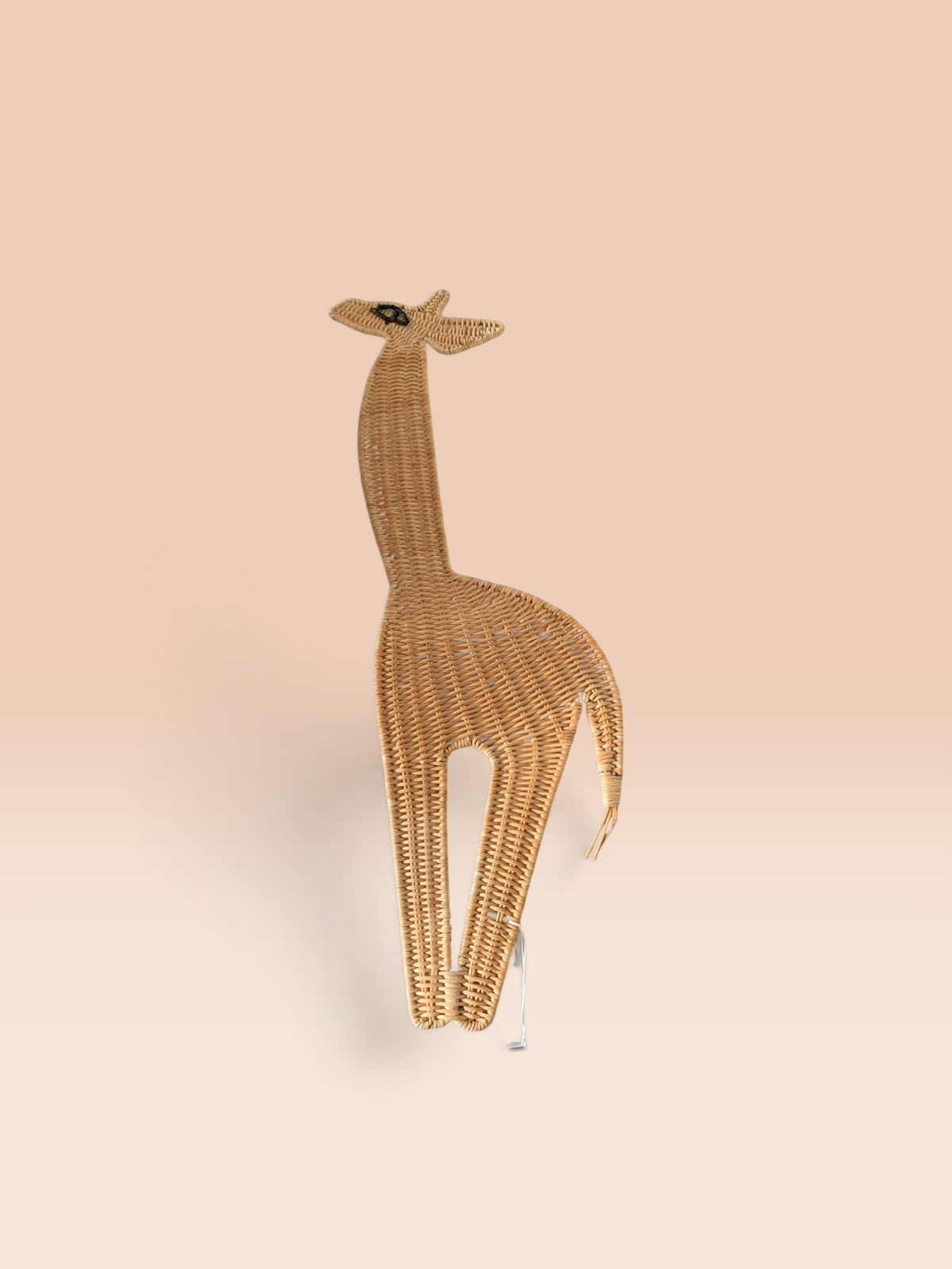 19334 - Hand Crafted 21" Rattan Giraffe |A-10|