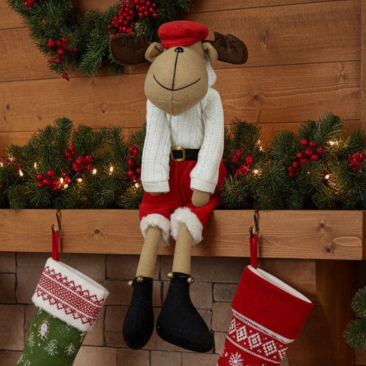 9179 - 21" Reindeer Boy Shelf Sitter |Pod 2-2|