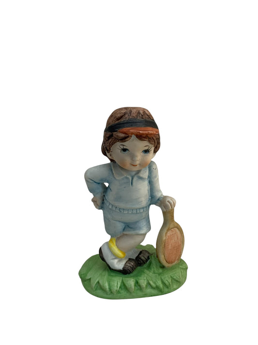 35144 - 4" VINTAGE CERAMIC TENNIS PLAYER FROM 1960 |TBD|