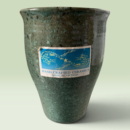 514 - Hand Crafted Green Vase 5' |TBD|