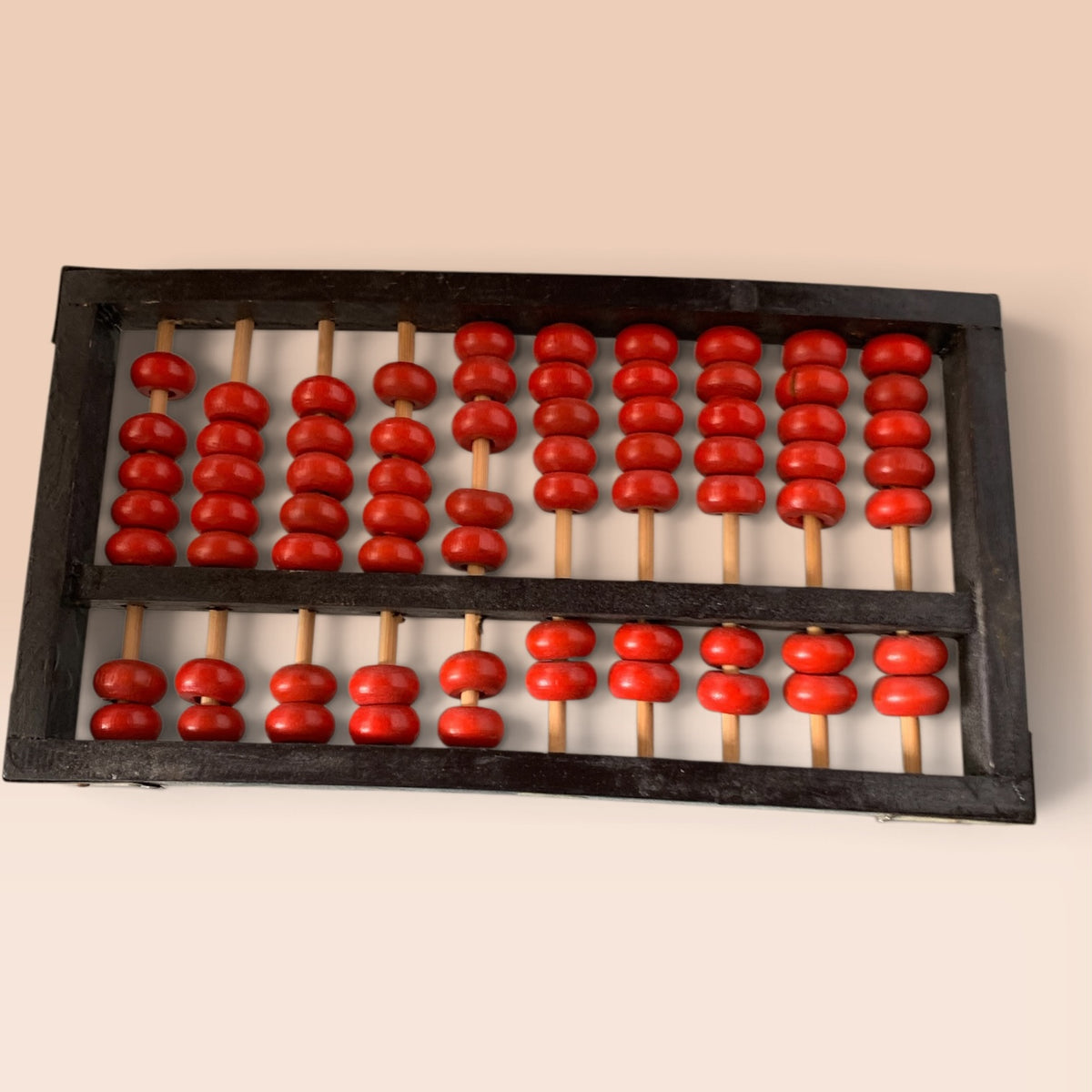 13702 - 8x4" Black & Red Abacus |23-1|