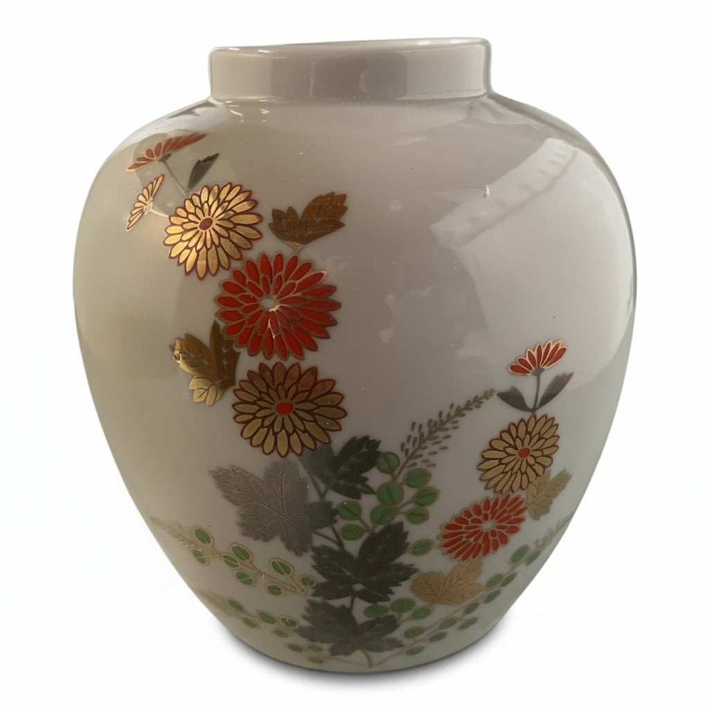 6328 - White Ginger Jar 6.5" |15-34|23-1|