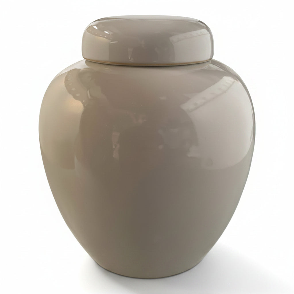6328 - White Ginger Jar 6.5" |15-34|23-1|