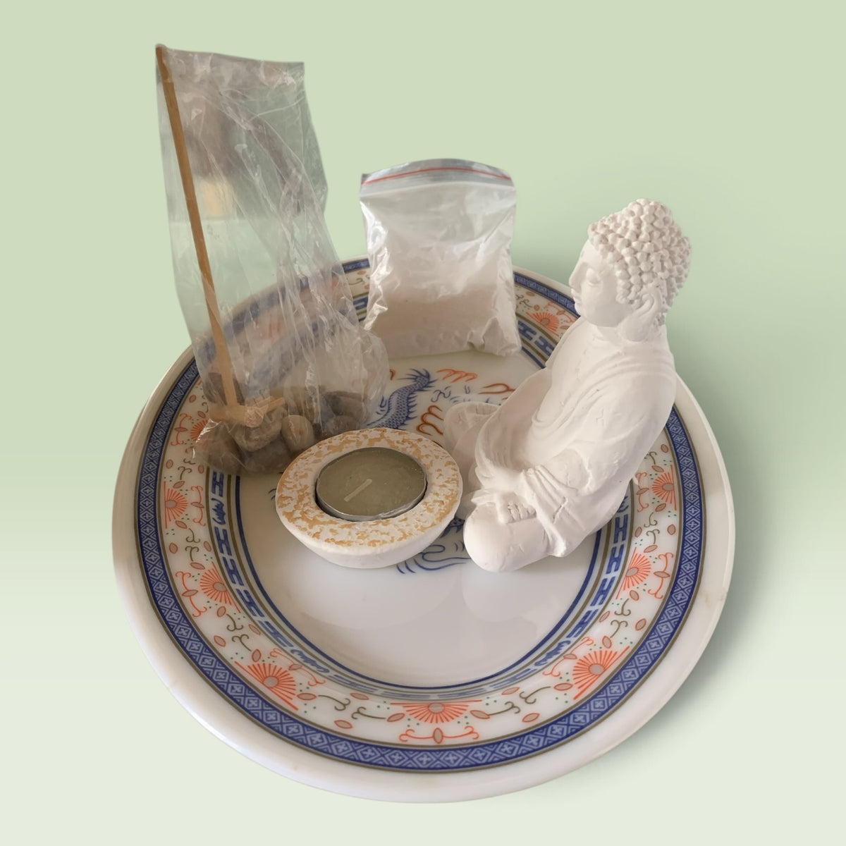 19307 - Zen Garden on Dragon Plate |TBD|
