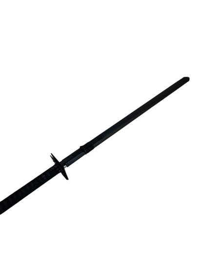 11746 - Ninja Warrior Chrome 440 Stainless Steel 26" Blade 9" Cloth Hilt |Back Garage|