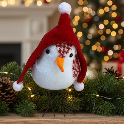 23321 - Snowbird w/Santa Hat 8" |Pod 2-6|