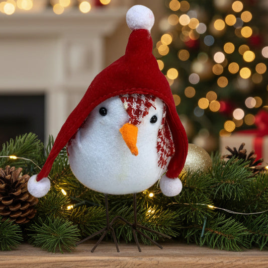 23321 - Snowbird w/Santa Hat 8" |Pod 2-6|