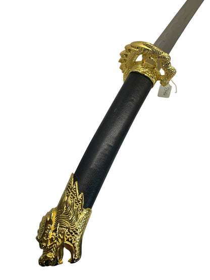 7346 - The Dragonhead of Samurai Sword w/ Gold Dragons 41" |TBD|