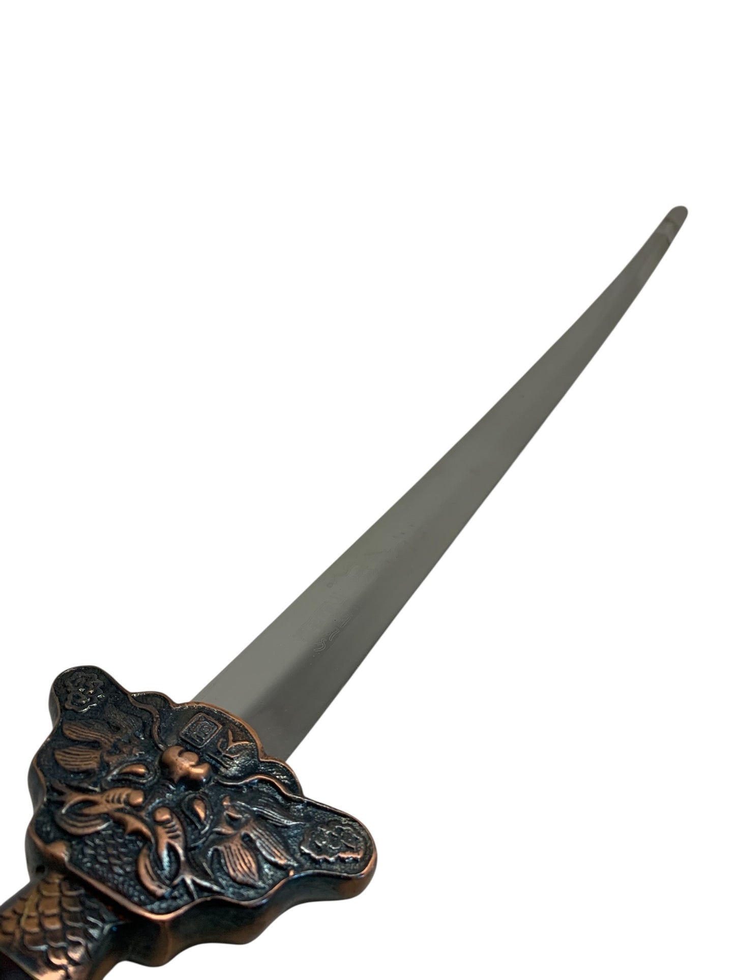 3348 - 38" Tai Chi Black Traditional Sword - |3-G Down|