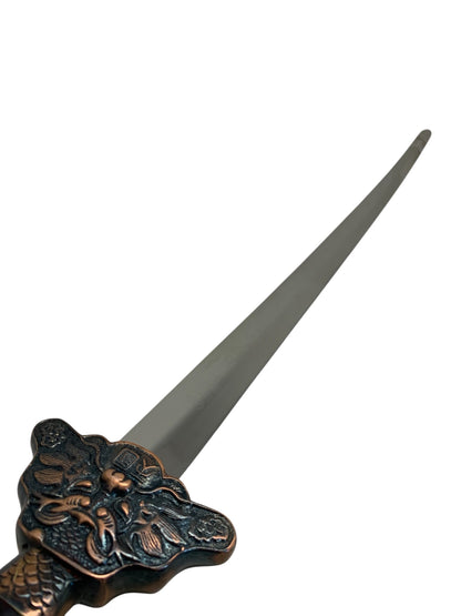 3348 - 38" Tai Chi Black Traditional Sword - |3-G Down|