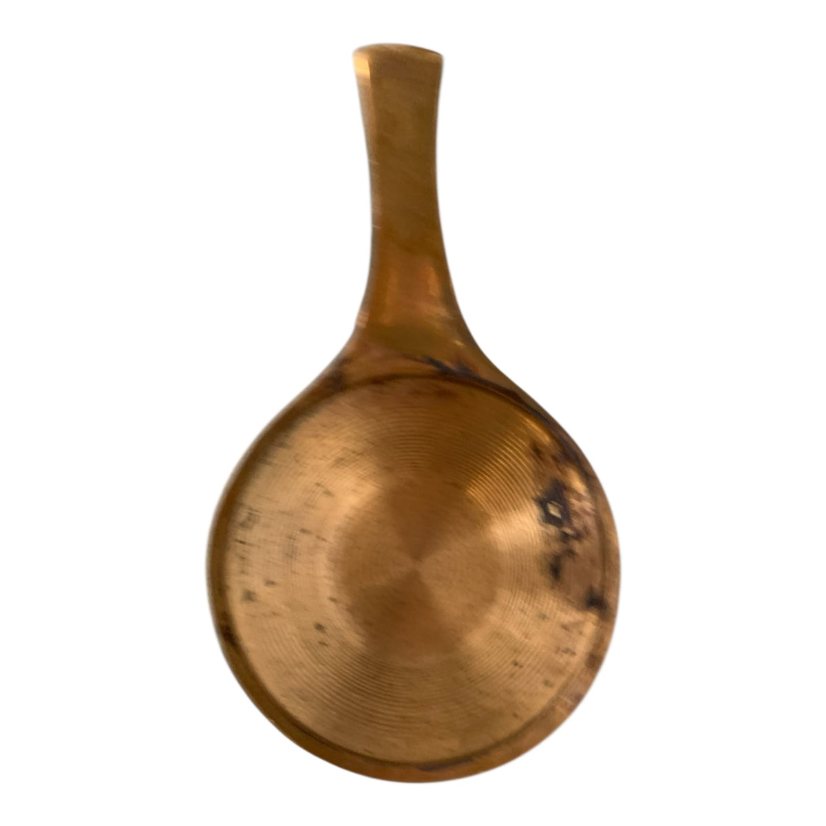 26002 - 6" Vintage Brass Fondue Pot Bunner