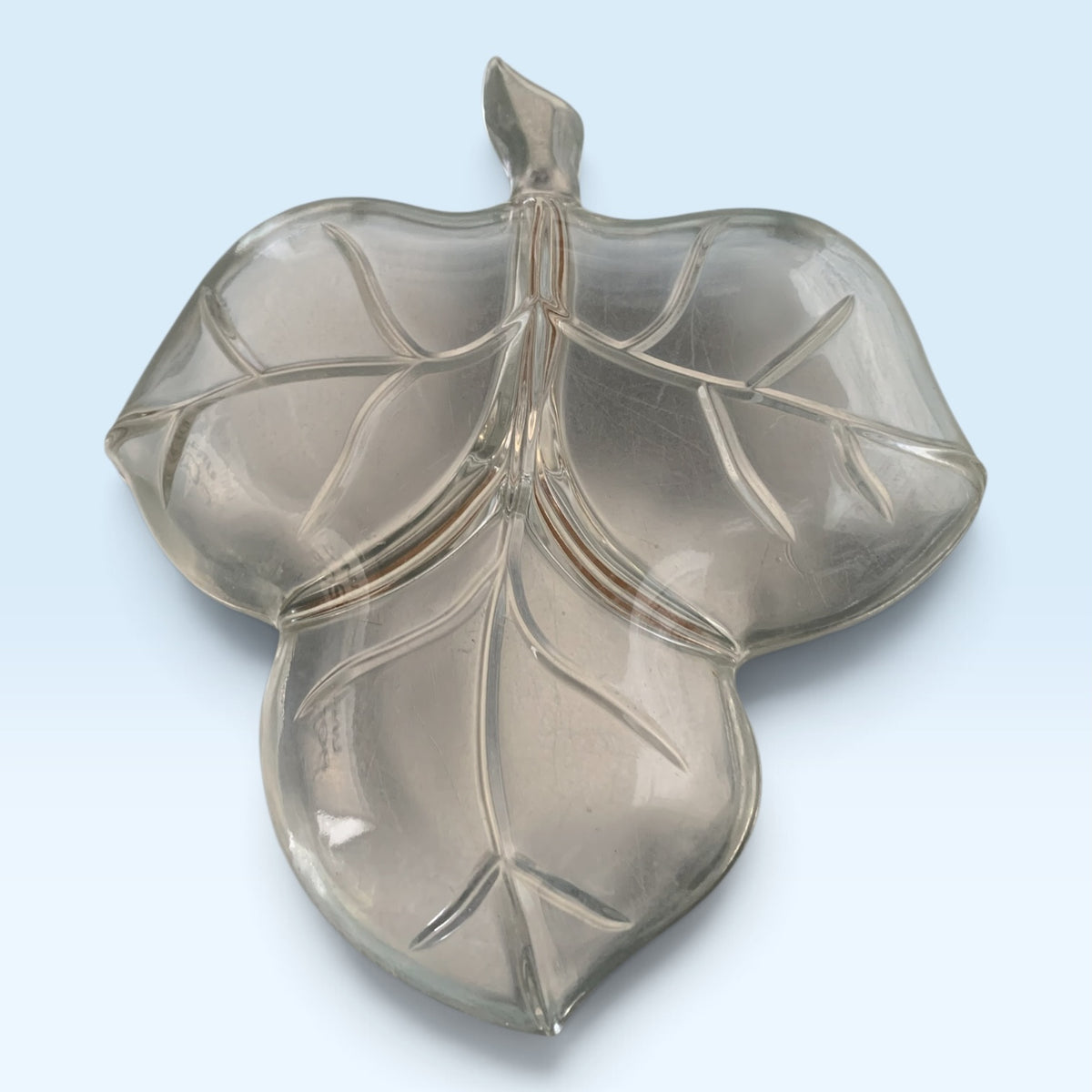 34274 - 6.5" Clear Glass Leaf Candy Dish |TBD|