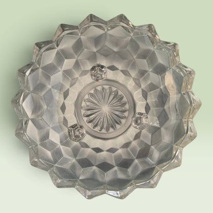 34278 - 6" Glass Candy Dish |F-16|