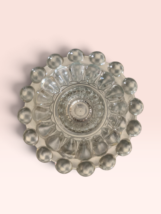 1708 - Boopie Vintage Candle Holder 2 3/4" Base 1" Top |6-7|