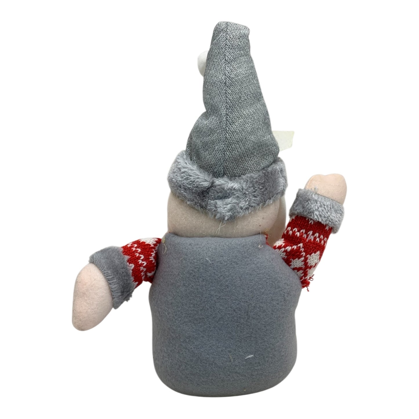 24167 - Santa Shelf Sitter In Grey/Red 22" |Pod 2-2|