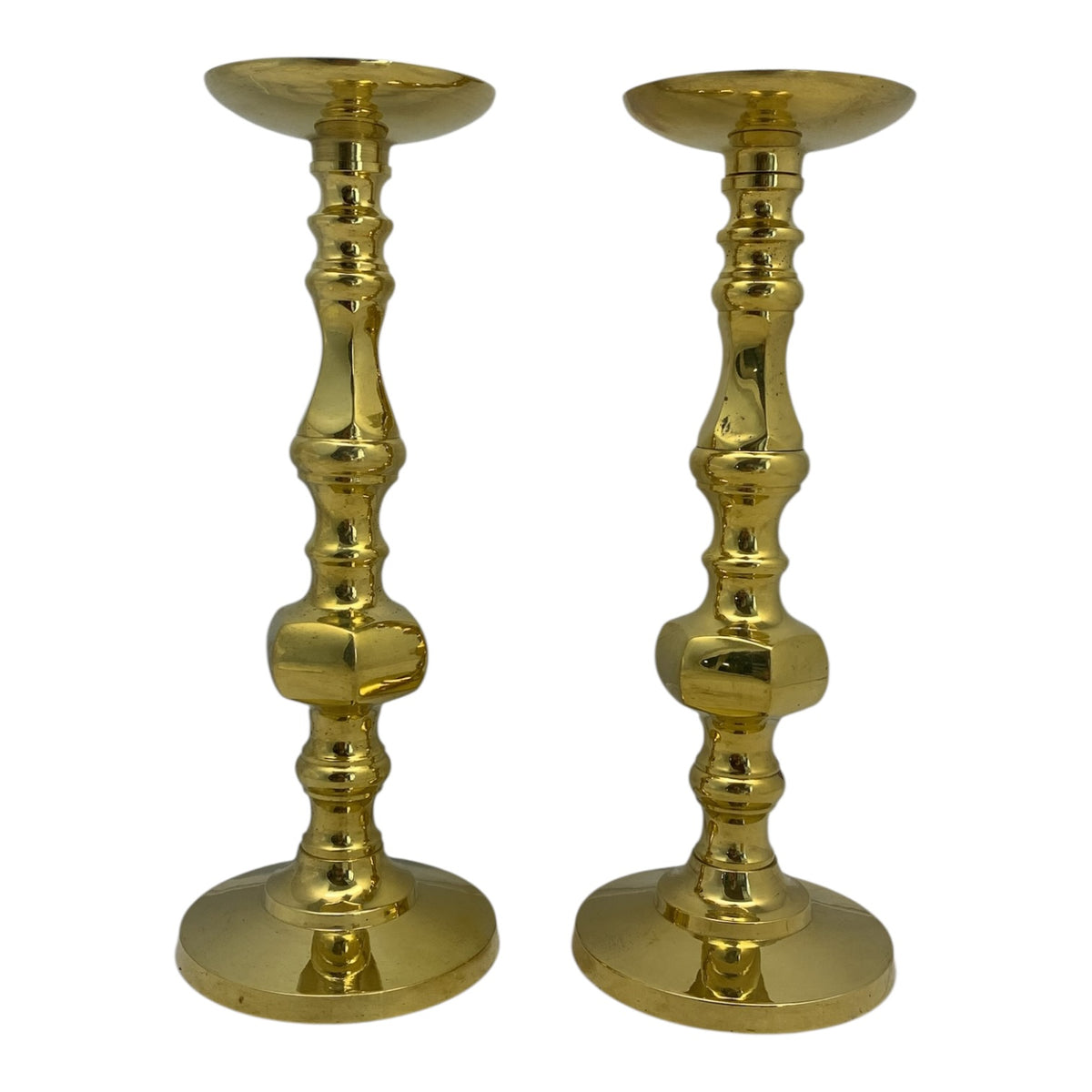 9056 - 12" Brass Candle Holder |A-19|