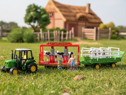 17076 - Dairy Farm Playset  |R-37|