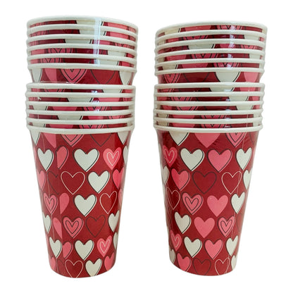 39193 - 24 11.5 oz Valentine Party Cups 5" |TBD|