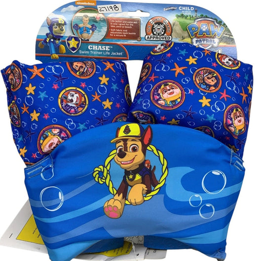27198 - Blue Paw Patrol Kids Swim Trainer For Summer Fun And Water Safety |TBD| Sent for Prep