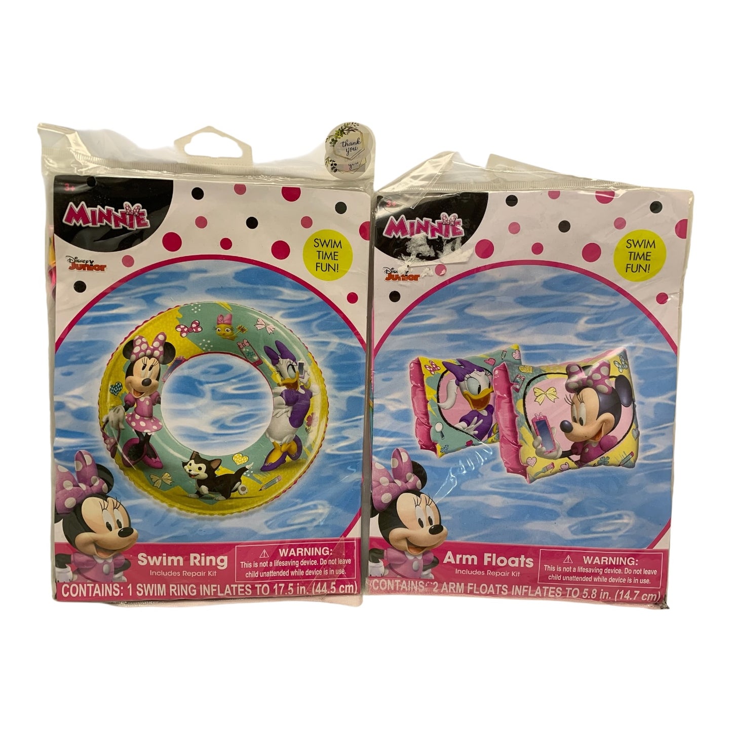 48447 - Minnie Mouse Arm Floats and Swim Ring Sets |TBD|