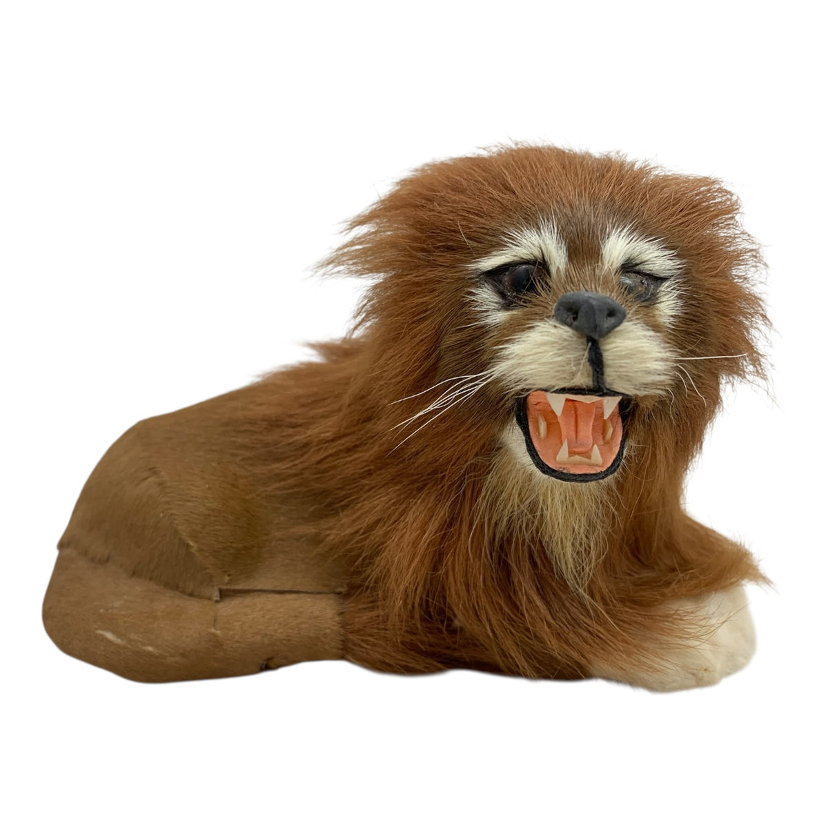 8444 - 5" Brown Fur Lion - Roar Right - |Z-27|