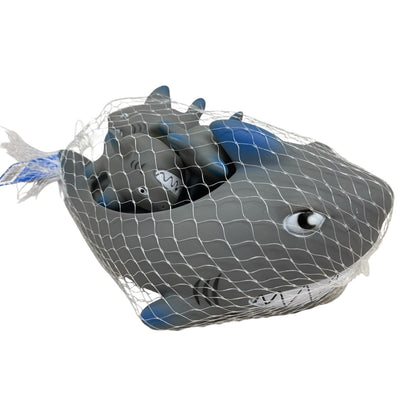37229 - 4 pc Floating Shark Family - |BS-24|