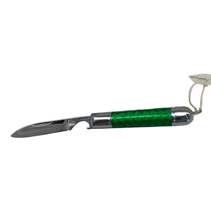 36647 - 6" Green Prismatic Pocket Folding Knife |TBD|