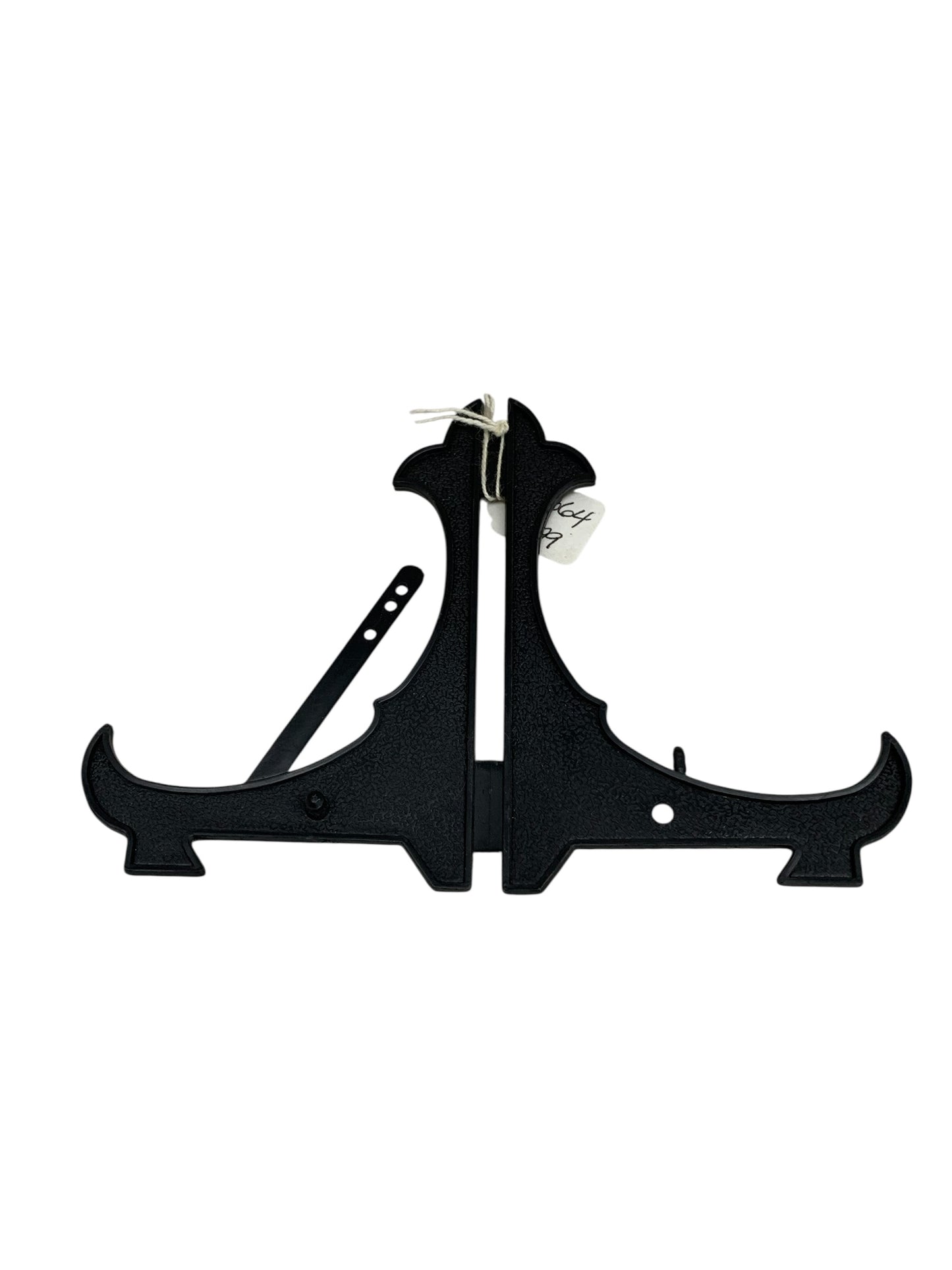 18094 - 6" Black Plastic Plate Stand |14-30|