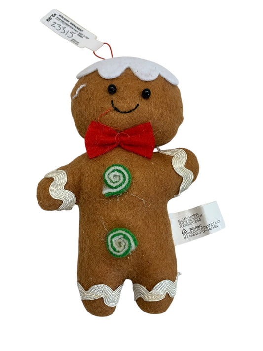 23315 - Stuffed Gingerbread Ornament 5" |Pod 2-2|