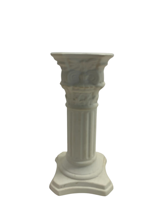 37339 - Pair of 5.5" Ceramic You Can Paint DIY Candle Holder |8-14|