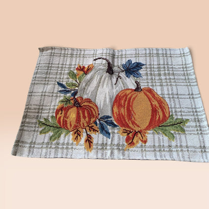 32491 - Pumpkin Tapestry Placemat - |F-16| Sent to pics 9/26 GK