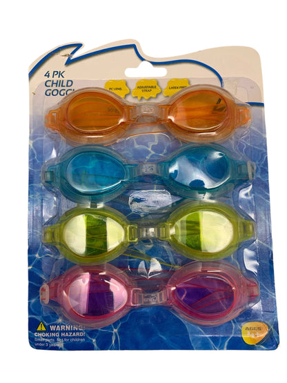 24377 - Set of 2 4 Pack Kid Goggles 7" |TBD|