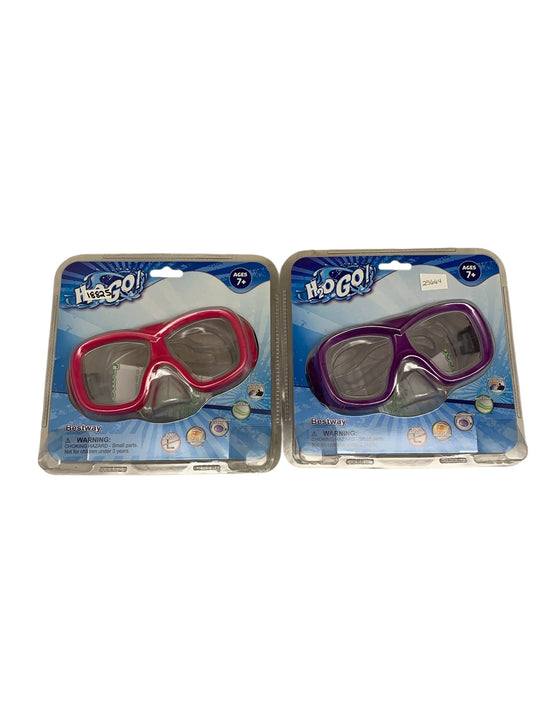 25664 - 7" H20 Go Purple and Pink Goggles Set Ages 7 Plus |TBD|
