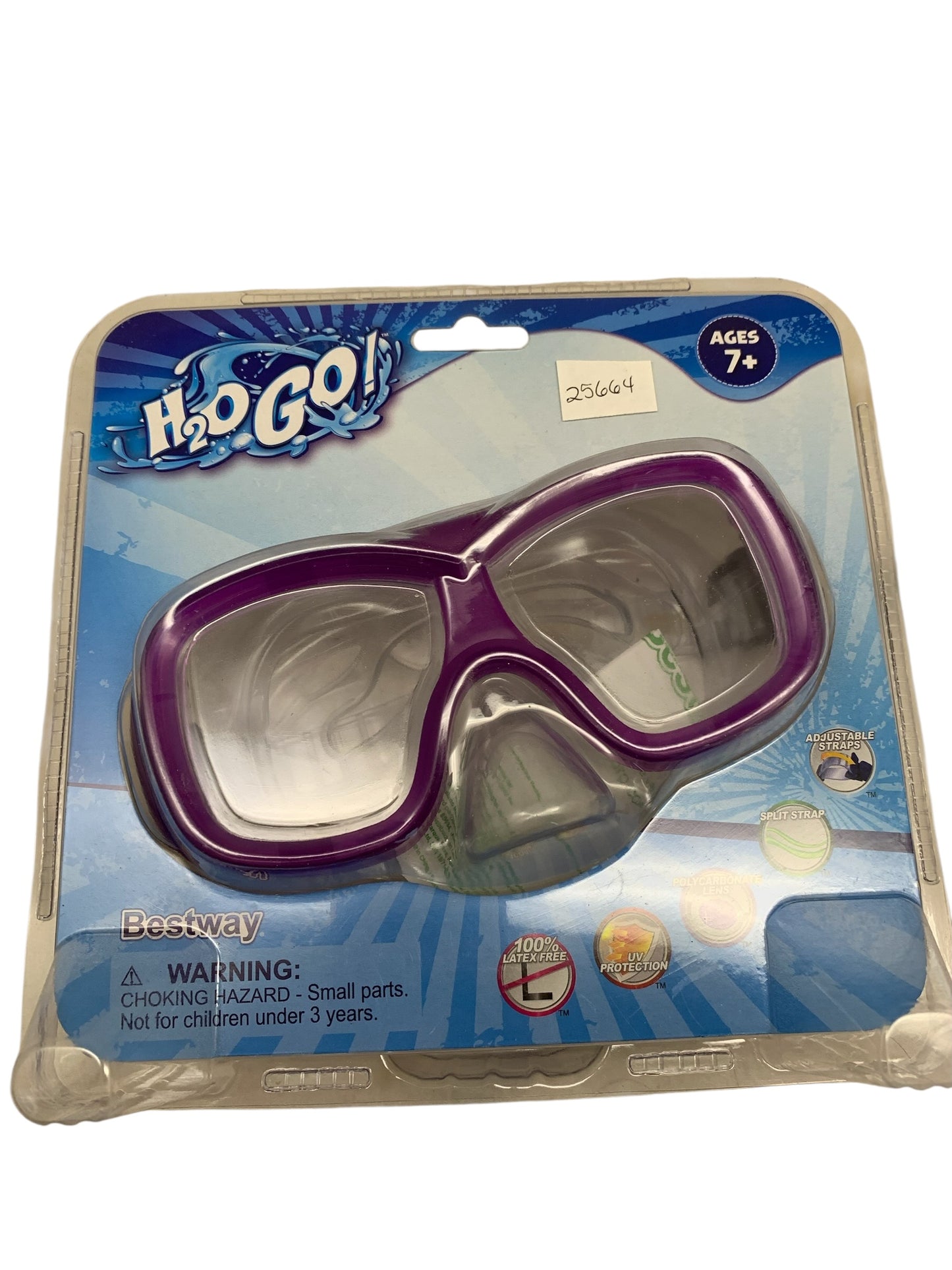 25664 - 7" H20 Go Purple and Pink Goggles Set Ages 7 Plus |TBD|